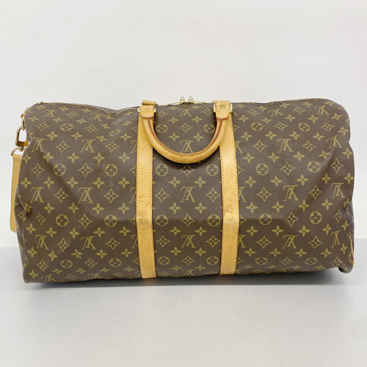 【6cb2334】ルイヴィトン ボストンバッグ モノグラム キーポルバンドリエール55 M41414 ブラウン【中古】メンズ レディース ユニセックス