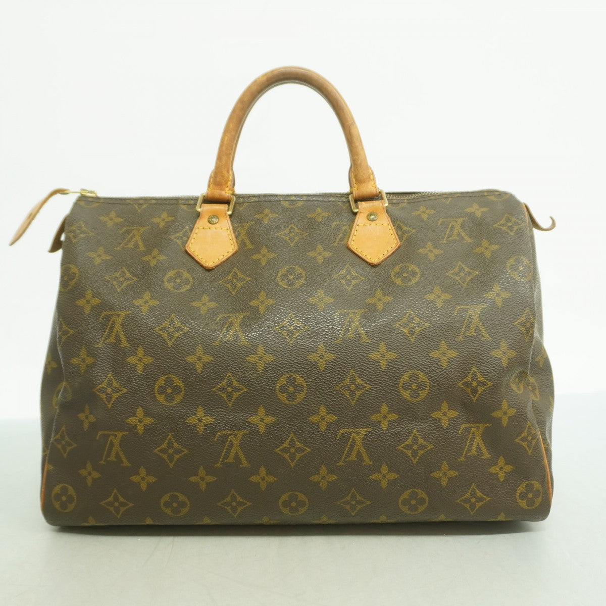 【6cb2496】ルイヴィトン ハンドバッグ モノグラム スピーディ35 M41107 ブラウン【中古】レディース