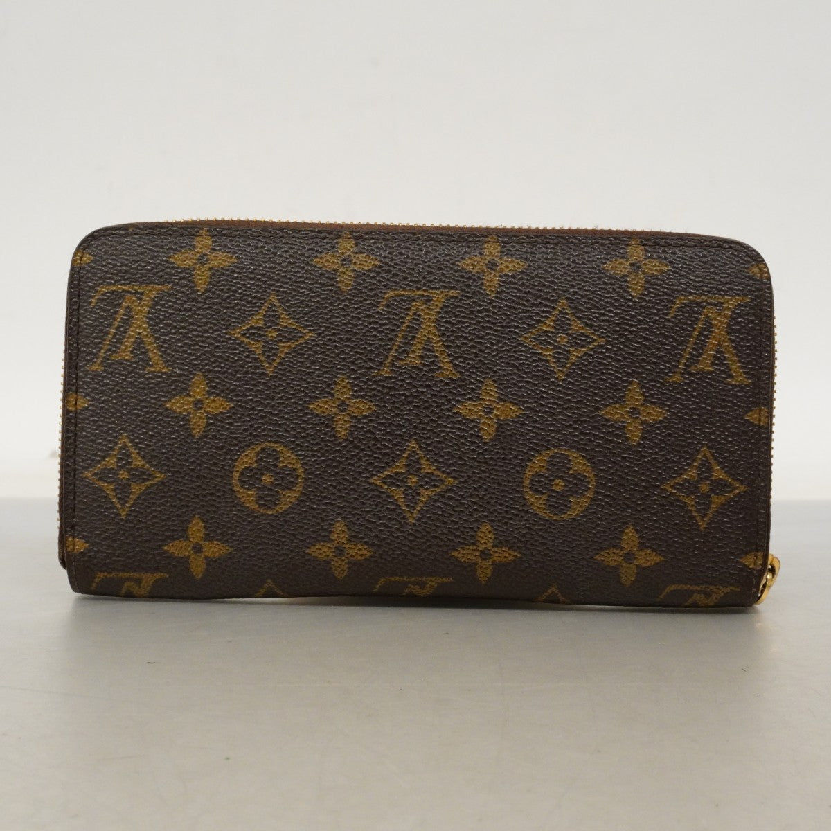 【6cb2729】ルイヴィトン 長財布 モノグラム ジッピーウォレット M60017 ブラウン【中古】メンズ レディース ユニセックス