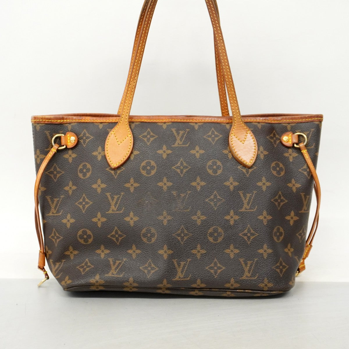 ★SALE【6cc3059】ルイヴィトン トートバッグ モノグラム ネヴァーフルPM M40155 ブラウン【中古】レディース