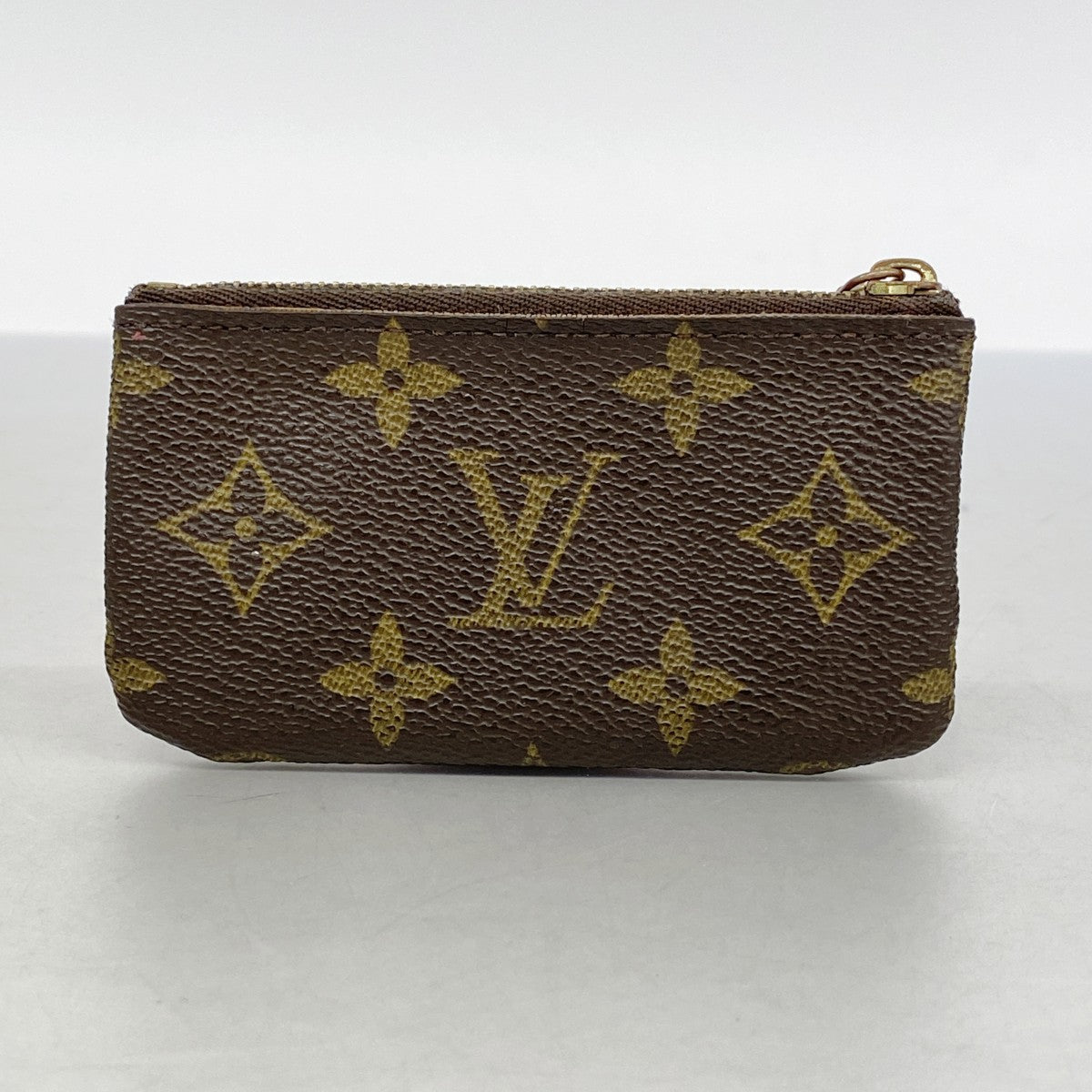【6cc3523-k】ルイヴィトン コインケース モノグラム ポシェットクレ M62650 ブラウン【中古】メンズ レディース ユニセックス