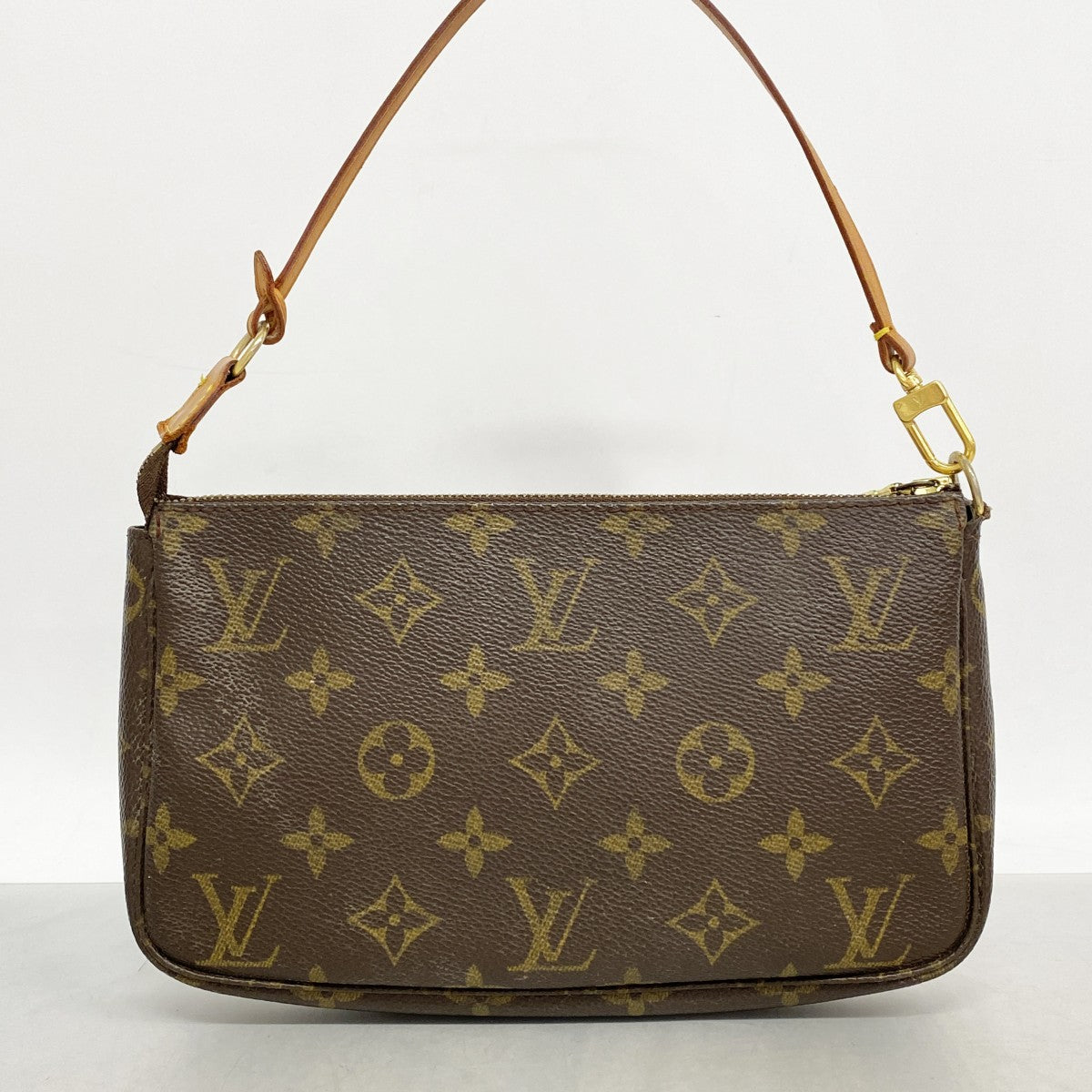 【6cc3605】ルイヴィトン ポーチ モノグラム ポシェットアクセソワール M51980 ブラウン【中古】レディース