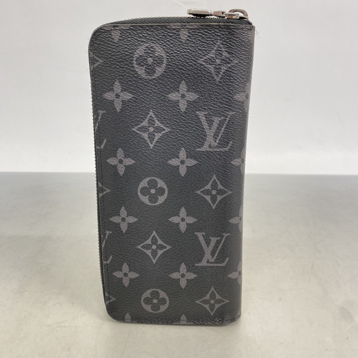 ★最終価格【6cc3901-k】ルイヴィトン 長財布 モノグラム・エクリプス ジッピーウォレットヴェルティカル N63095 ブラック【中古】メンズ