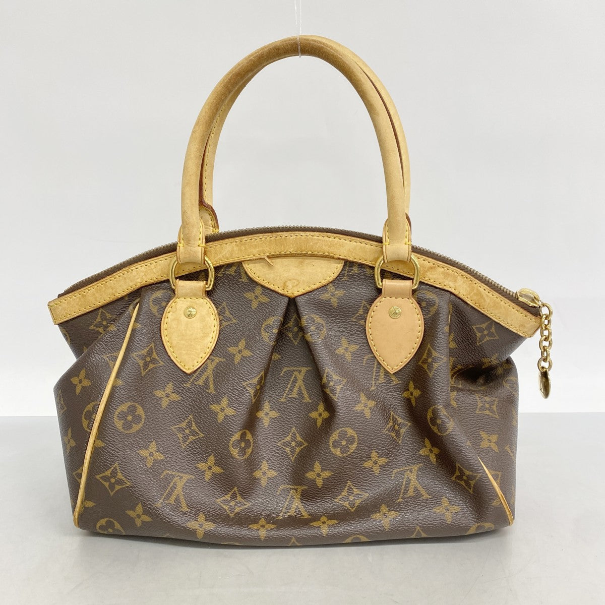 【6cc3955】ルイヴィトン ハンドバッグ モノグラム ティヴォリPM M40143 ブラウン【中古】レディース