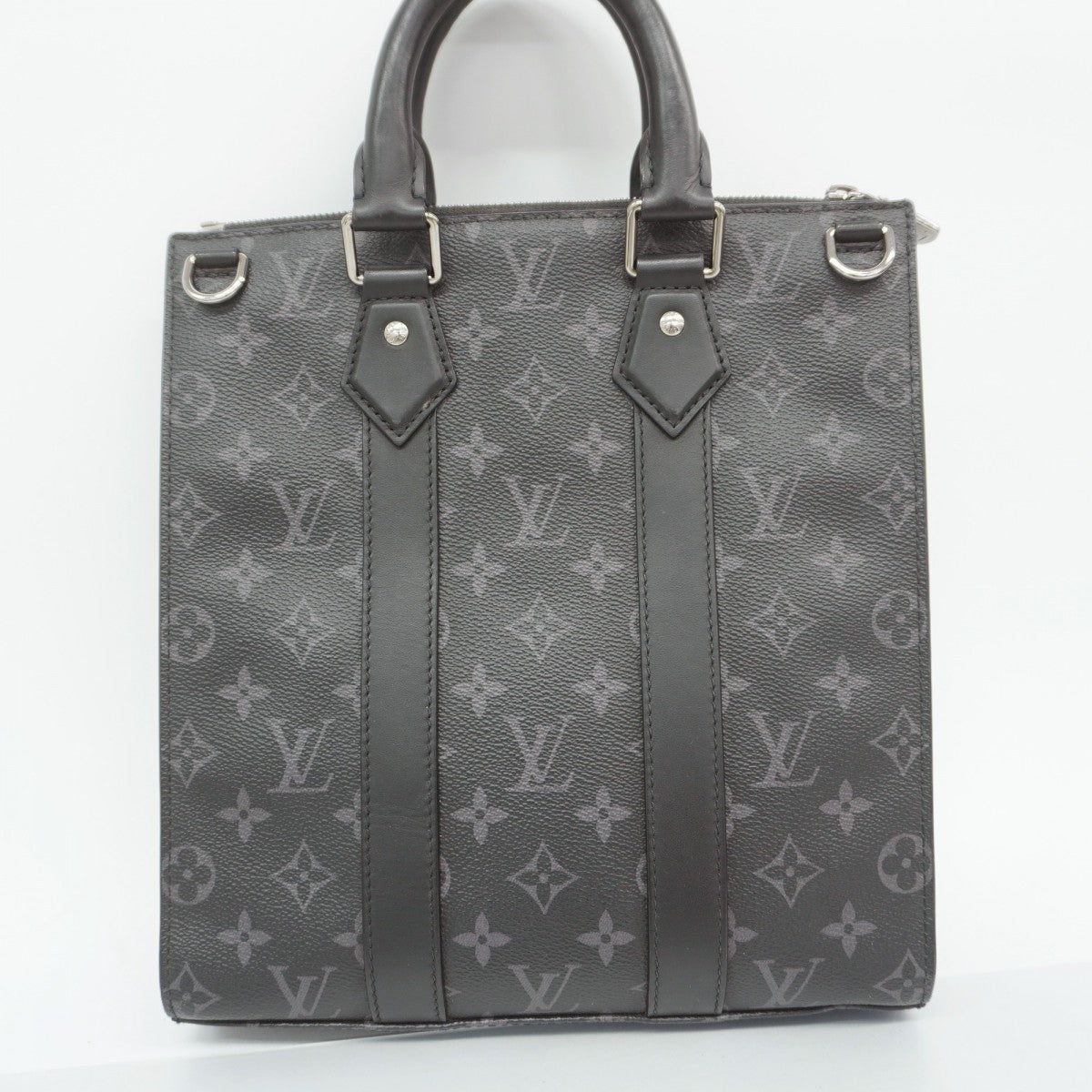 【6cc4006】ルイヴィトン ハンドバッグ モノグラム・エクリプス サックプラクロス M46456 ブラック 2wayバッグ【中古】メンズ