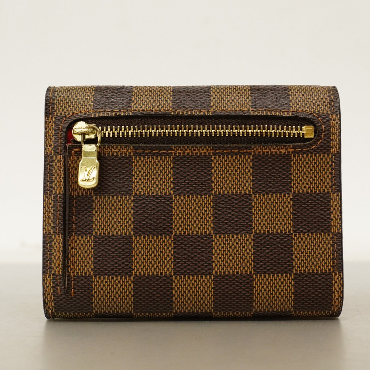 【6cc4045-k】ルイヴィトン 財布 ダミエ ポルトフォイユコアラ N60005 エベヌ【中古】レディース