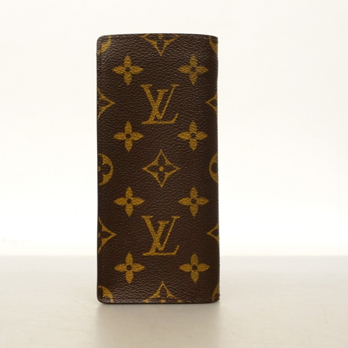 【6cc4046-k】ルイヴィトン メガネケース モノグラム エテュイリュネットサーンプル M62962 ブラウン【中古】メンズ レディース ユニセックス
