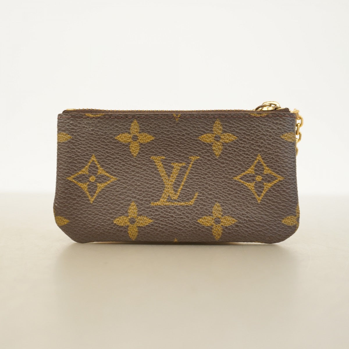 【6cd4600-k】ルイヴィトン コインケース モノグラム ポシェットクレ M62650 ブラウン【中古】メンズ レディース ユニセックス