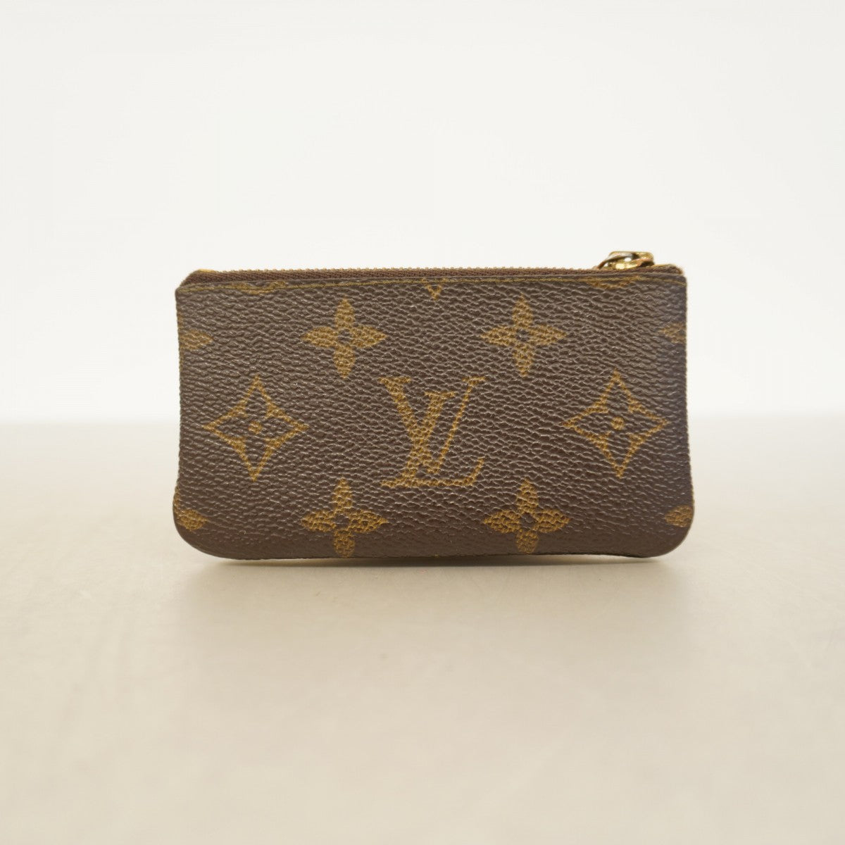 ★SALE【6cd4668】ルイヴィトン コインケース モノグラム ポシェットクレ M62650 ブラウン【中古】メンズ レディース ユニセックス