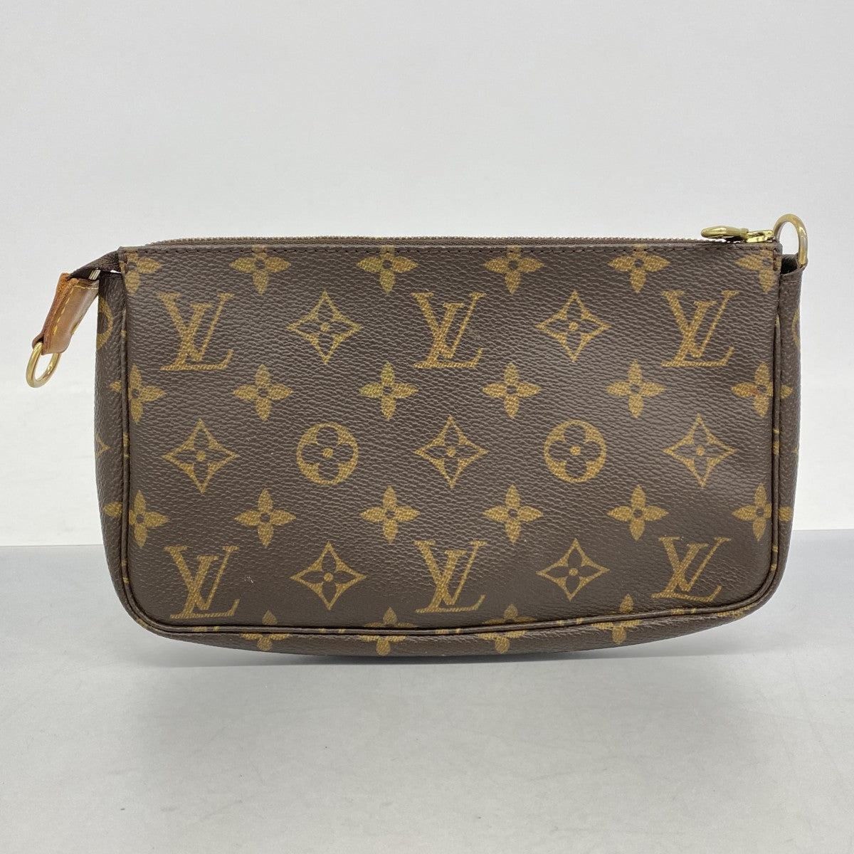 【6cd4798】ルイヴィトン ポーチ モノグラム ポシェットアクセソワール M51980 ブラウン【中古】レディース