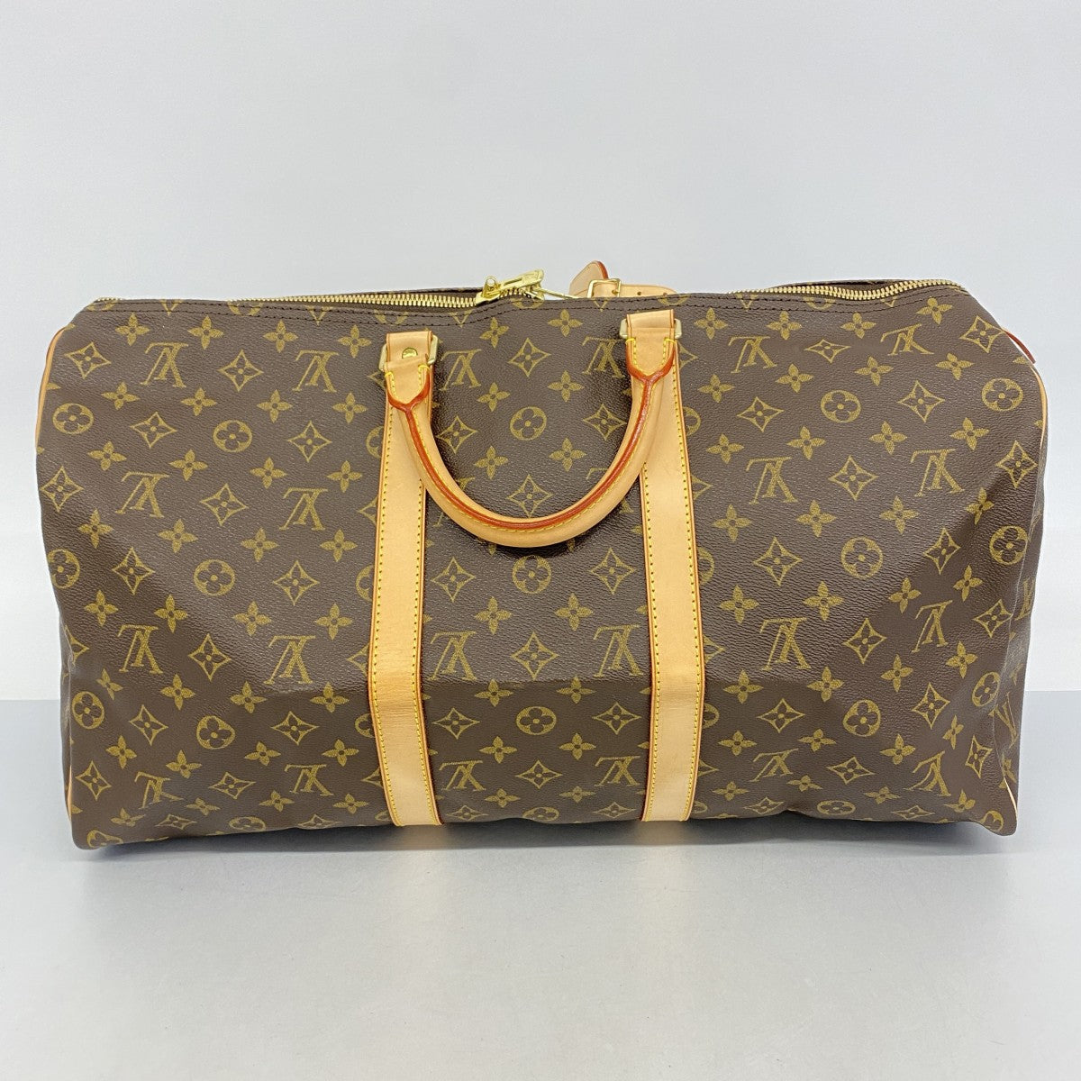 【6ec1799】ルイヴィトン ボストンバッグ モノグラム キーポル50 M41426 ブラウン【中古】メンズ レディース ユニセックス