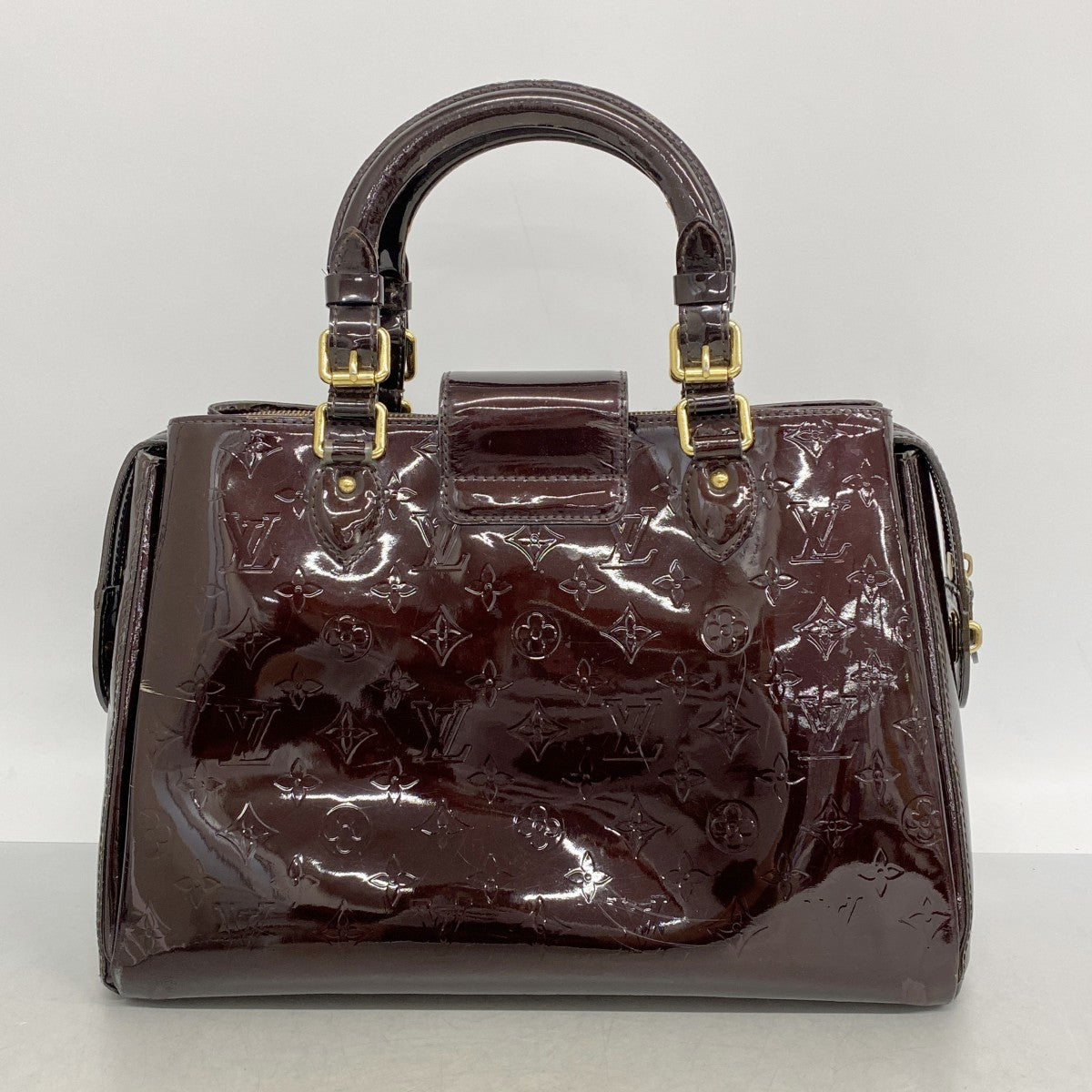 【6ed4633-k】ルイヴィトン トートバッグ ヴェルニ メルローズ アヴェニュー M93757 アマラント【中古】レディース