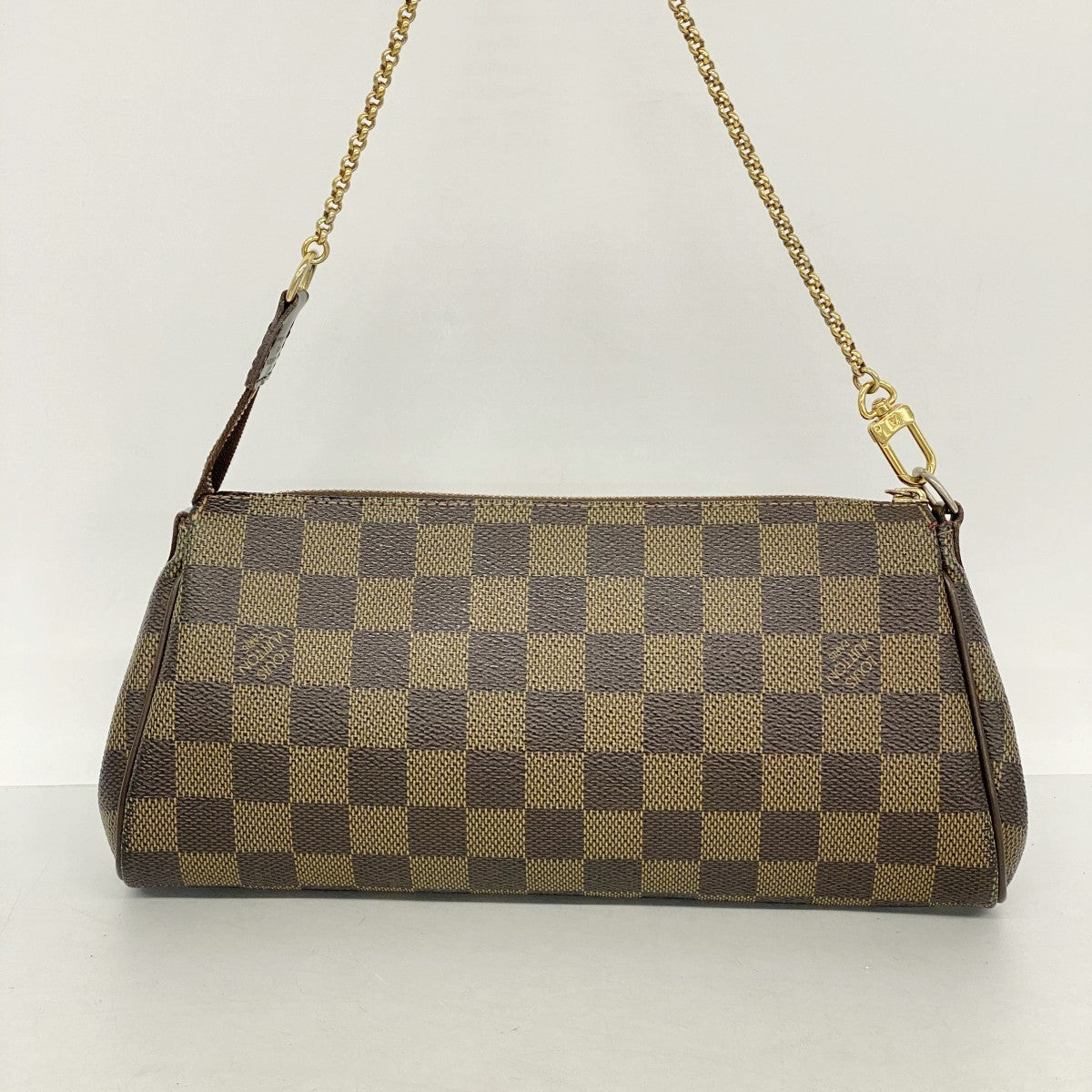 【6ee4851】ルイヴィトン ハンドバッグ ダミエ エヴァ N55213 エベヌ 2wayバッグ【中古】レディース