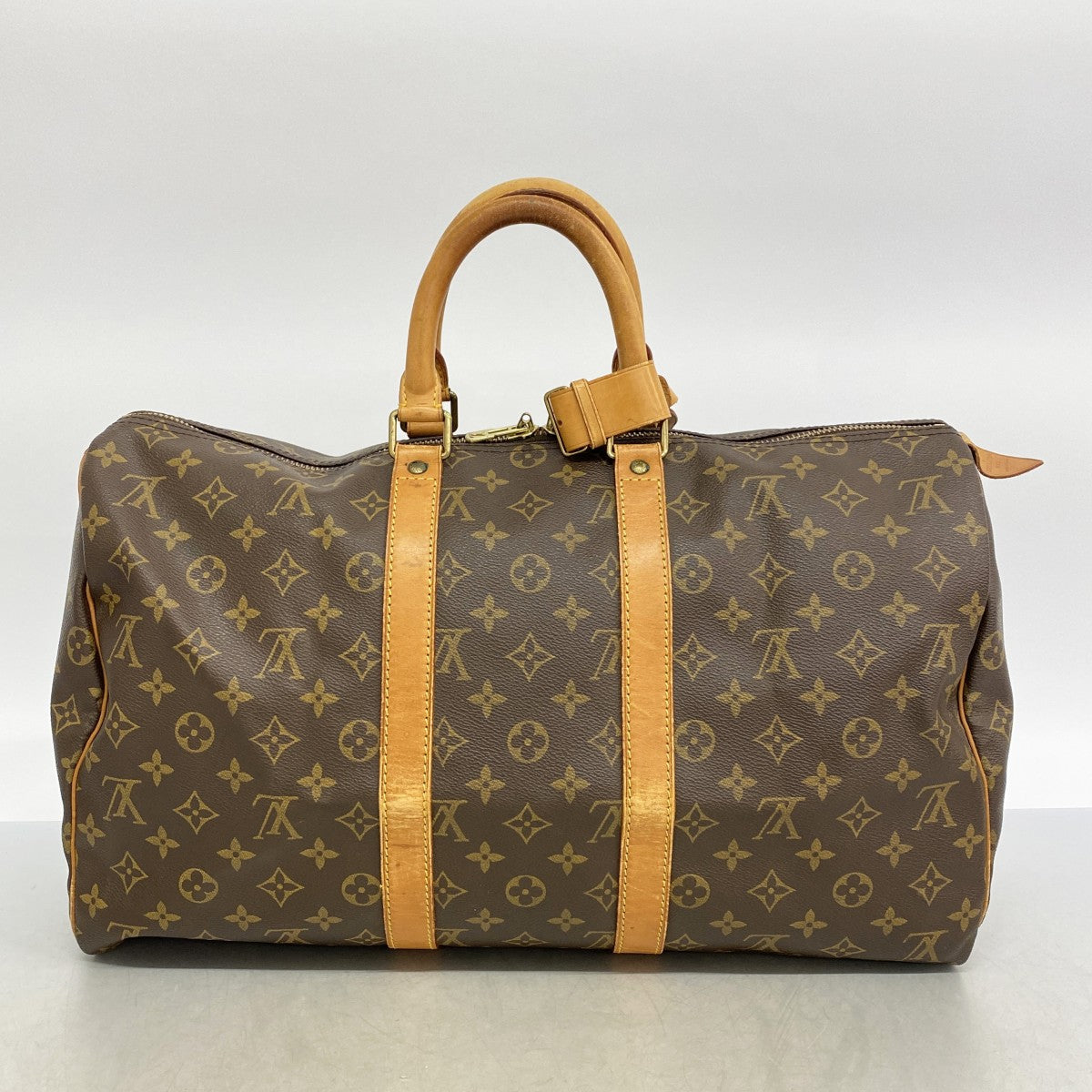 【6ee6355】ルイヴィトン ボストンバッグ モノグラム キーポル45 M41428 ブラウン【中古】メンズ レディース ユニセックス