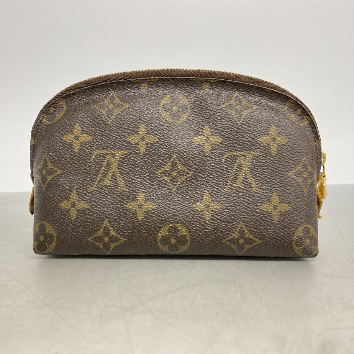 【6ef6619】ルイヴィトン ポーチ モノグラム ポシェットコスメティックPM M47515 ブラウン【中古】レディース