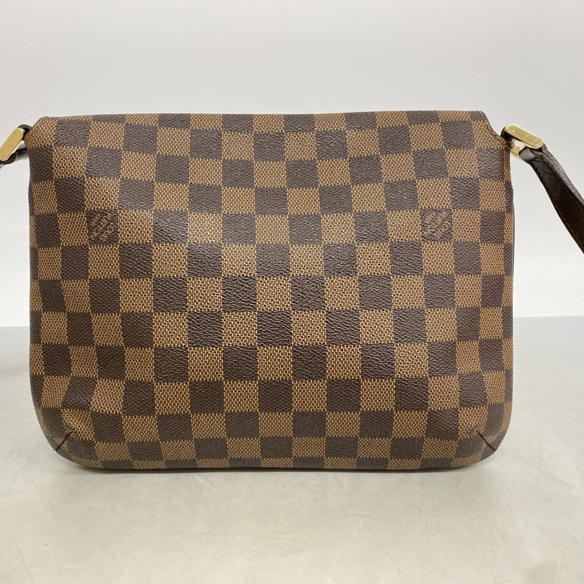 【6fa0055-k】ルイヴィトン ショルダーバッグ ダミエ ミュゼットタンゴロングストラップ N51301 エベヌ【中古】レディース