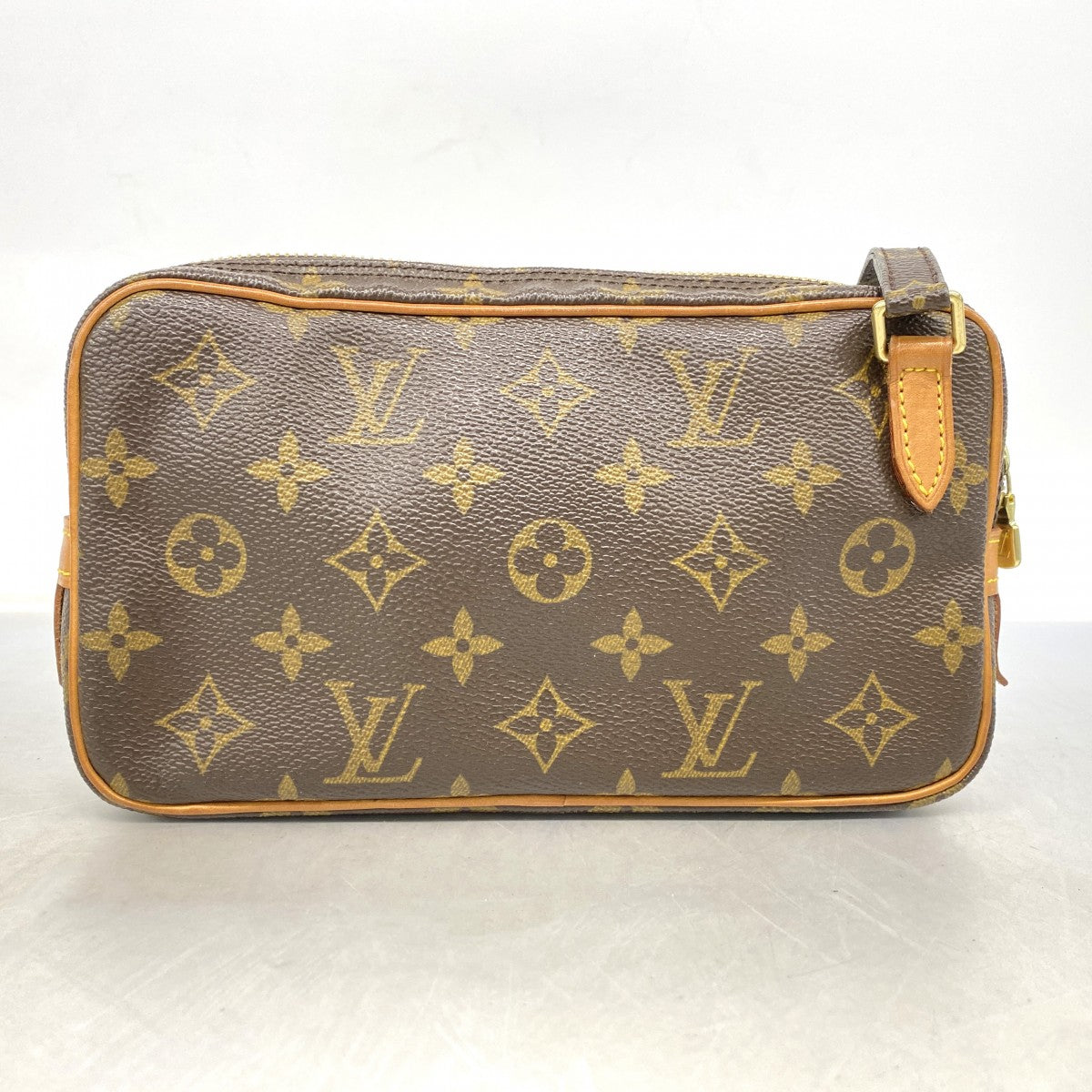 【6fa0247】ルイヴィトン ショルダーバッグ モノグラム マルリーバンドリエール M51828 ブラウン【中古】レディース