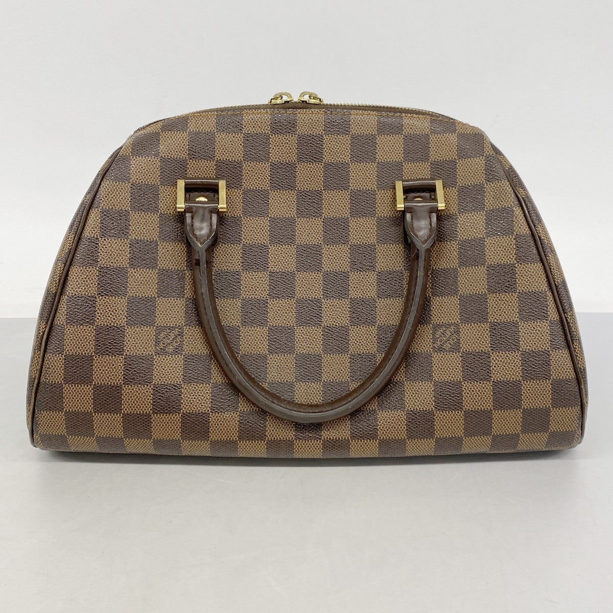 【6fa0274】ルイヴィトン ハンドバッグ ダミエ リベラMM N41434 エベヌ【中古】レディース