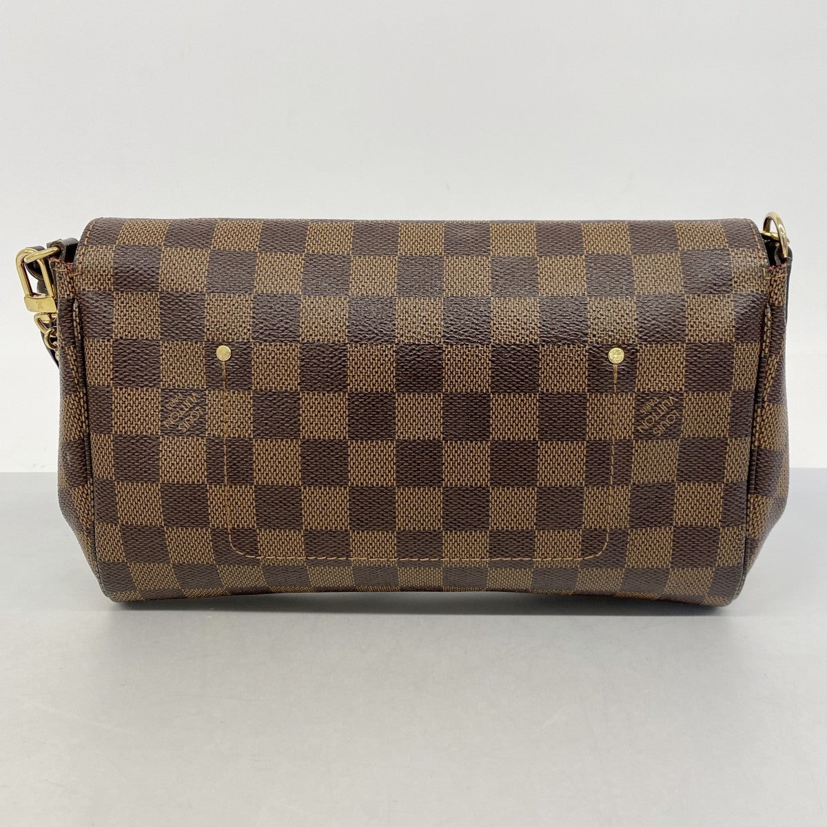 【6fa0285-k】ルイヴィトン ハンドバッグ ダミエ フェイボリットPM N41276 エベヌ 2wayバッグ【中古】レディース