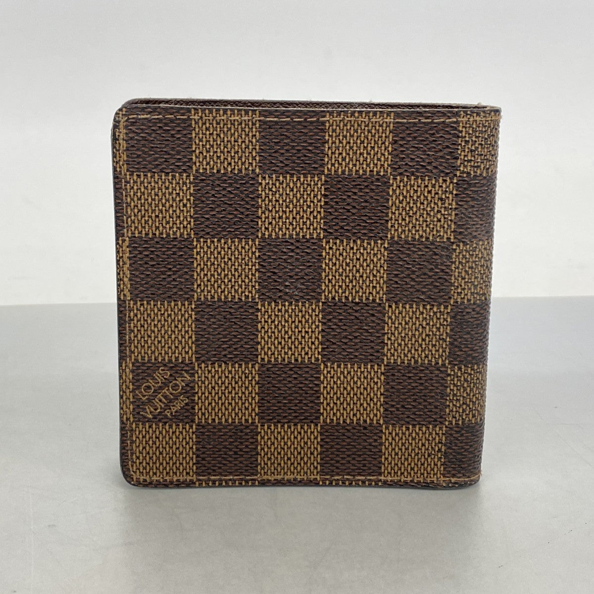 【6fa0320-k】ルイヴィトン 札入れ ダミエ ポルトビエ6カルトクレディ N61666 エベヌ【中古】メンズ
