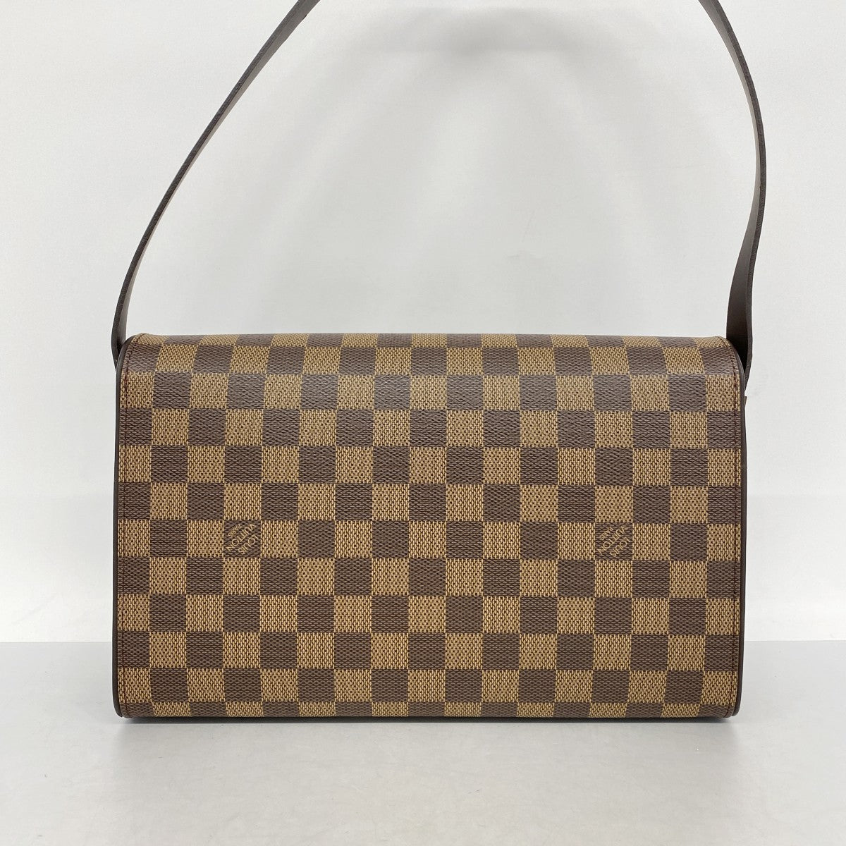 【6fa0335-k】ルイヴィトン ショルダーバッグ ダミエ トライベッカロン N51160 エベヌ【中古】レディース