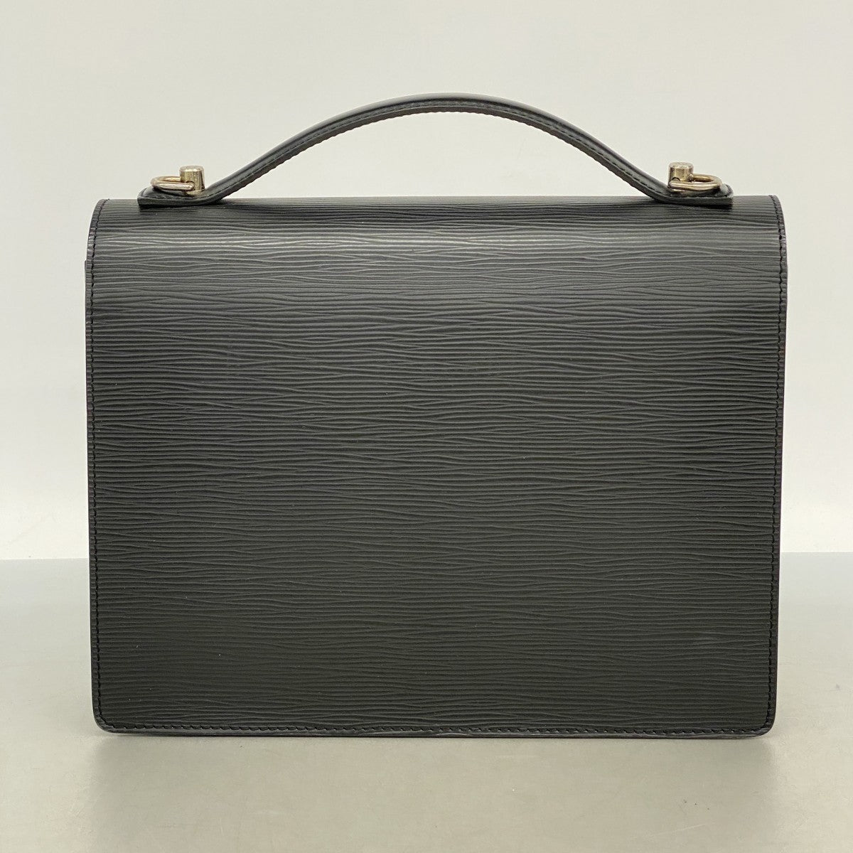 【6fa0405】ルイヴィトン ハンドバッグ エピ モンソー M52792 ノワール【中古】レディース