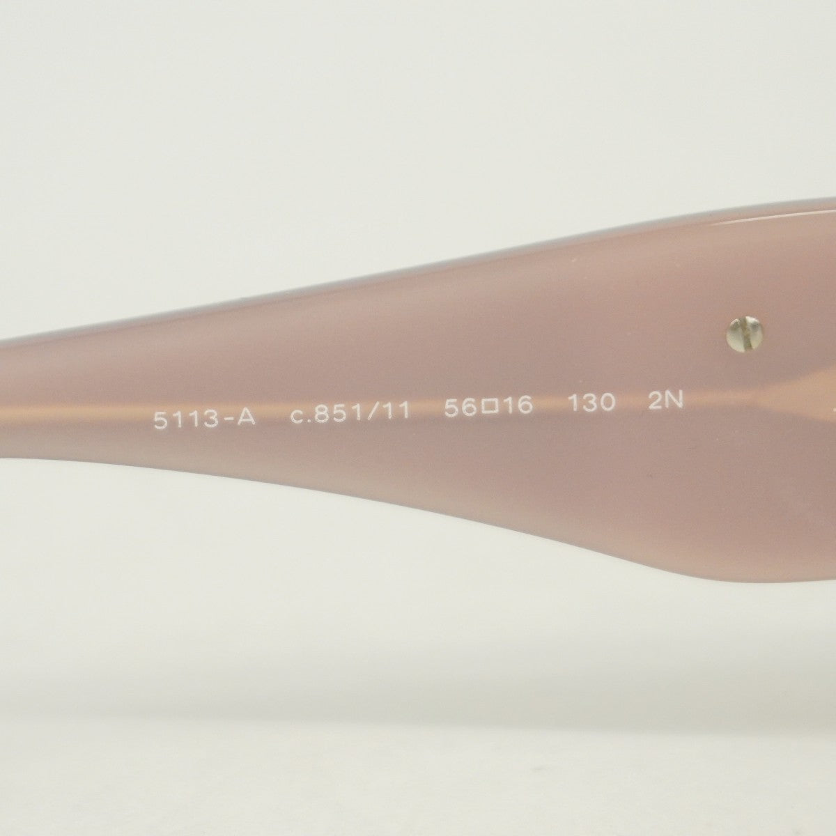 【6fa0496】シャネル サングラス カメリア 5113-A プラスチック ブラック ピンク シルバー金具【中古】レディース