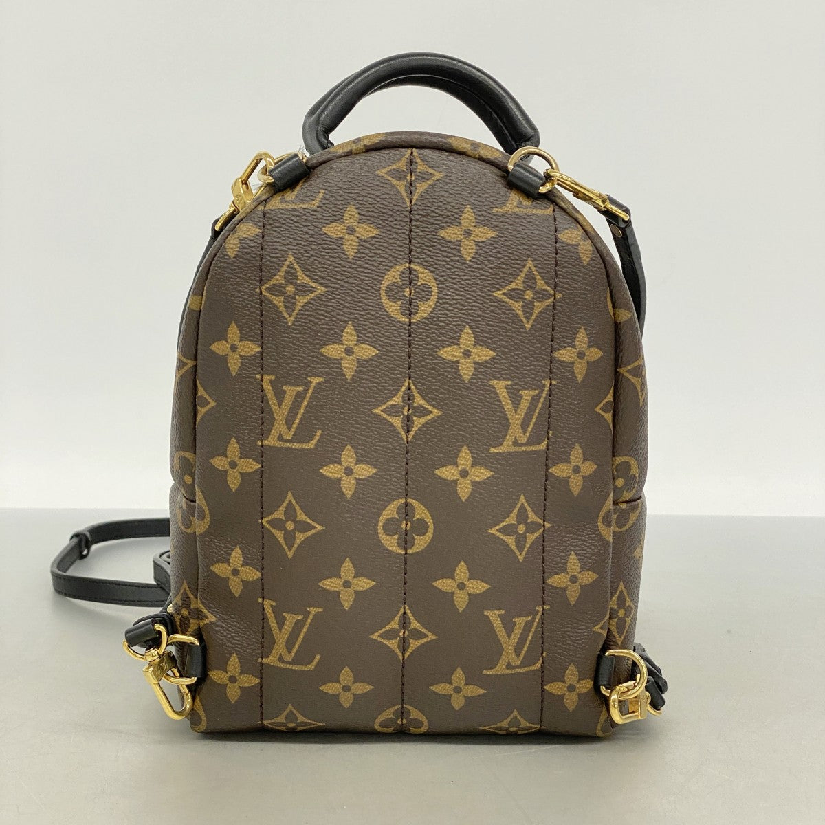 【6fa0551-k】ルイヴィトン リュック・デイパック モノグラム パームスプリングスバックパックMINI M44873 ブラウン【中古】レディース