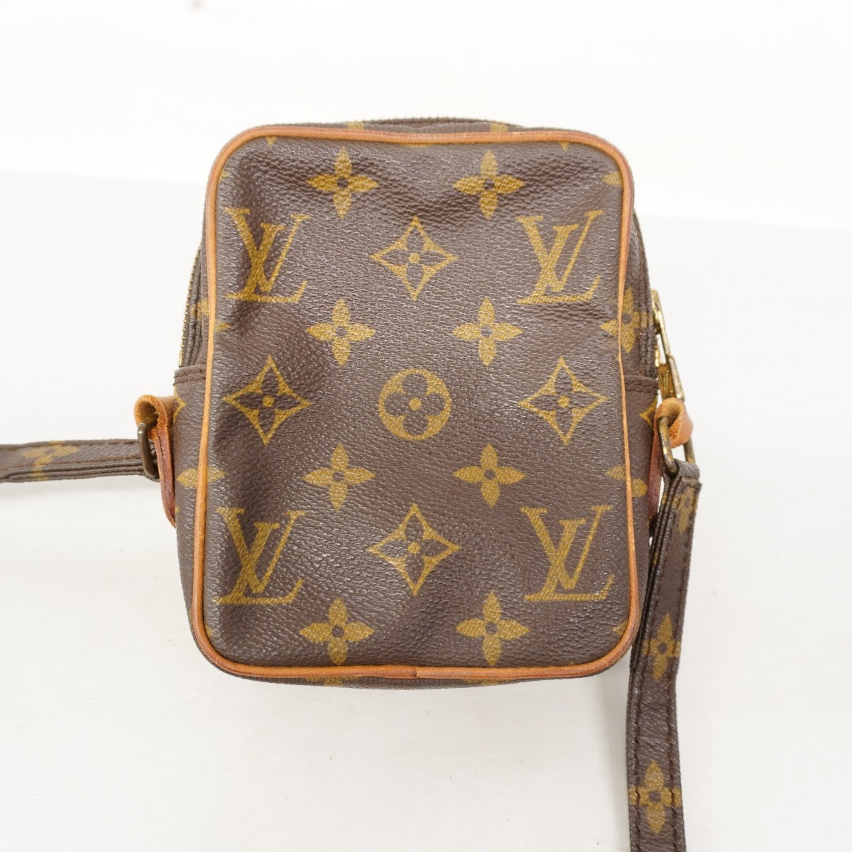 【6fa0709】ルイヴィトン ショルダーバッグ モノグラム ミニダヌーブ M45268 ブラウン【中古】レディース