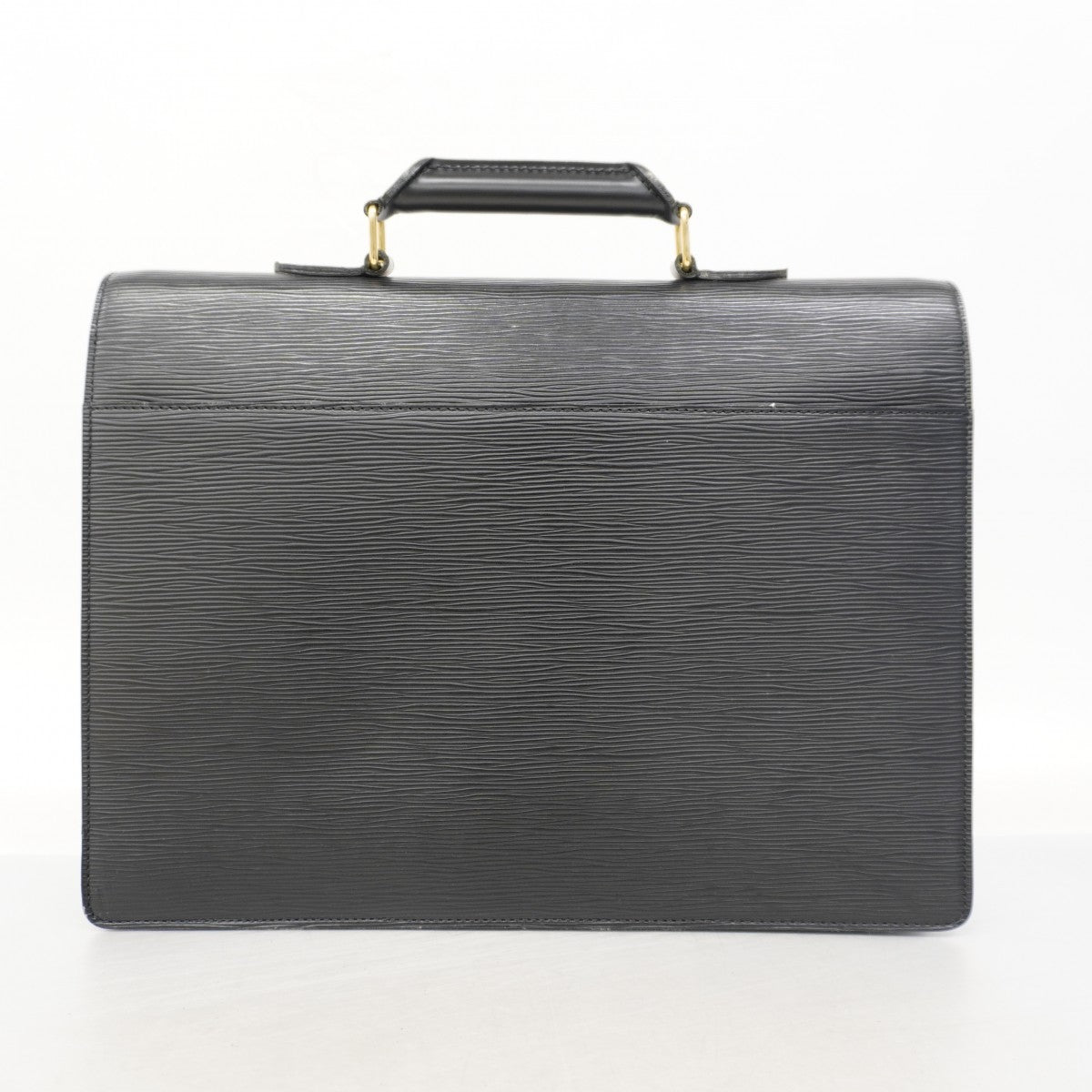 【6fa0769】ルイヴィトン ブリーフケース エピ セルヴィエットコンセイエ M54422 ノワール【中古】メンズ