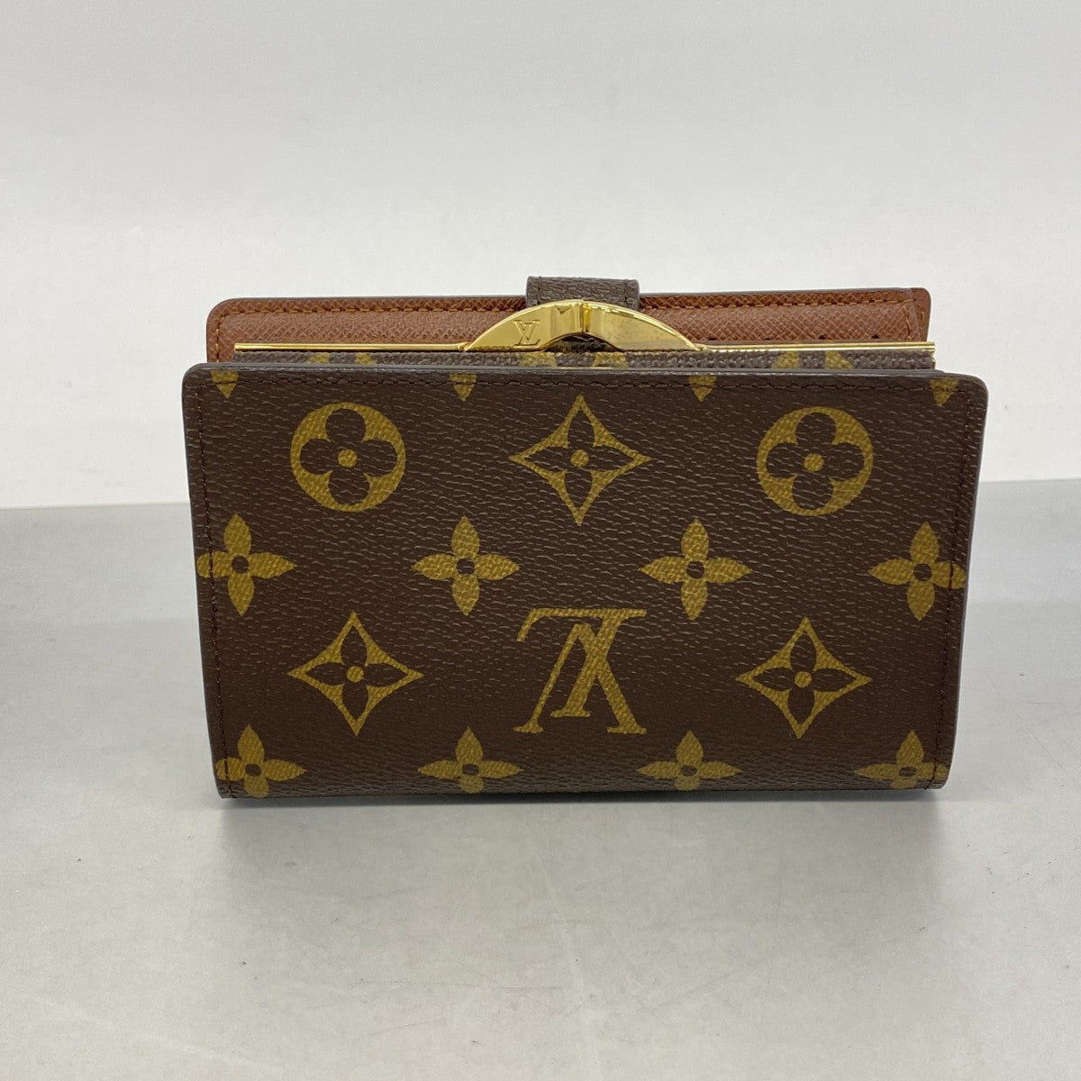 【6fa0833】ルイヴィトン 財布 モノグラム ポルトフォイユヴィエノワ M61674 ブラウン【中古】レディース