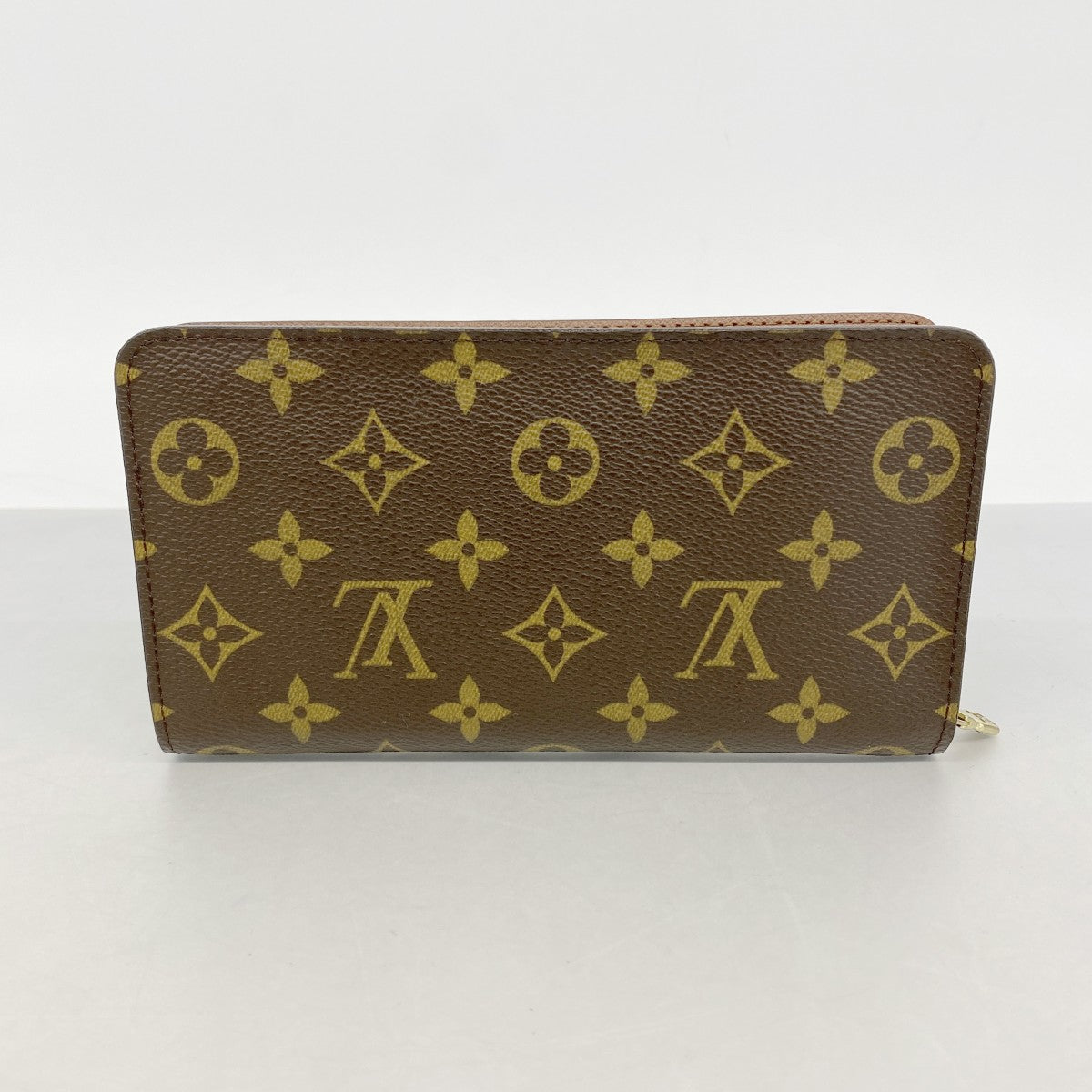【6fa0873】ルイヴィトン 長財布 モノグラム ポルトモネジップ M61727 ブラウン【中古】メンズ レディース ユニセックス