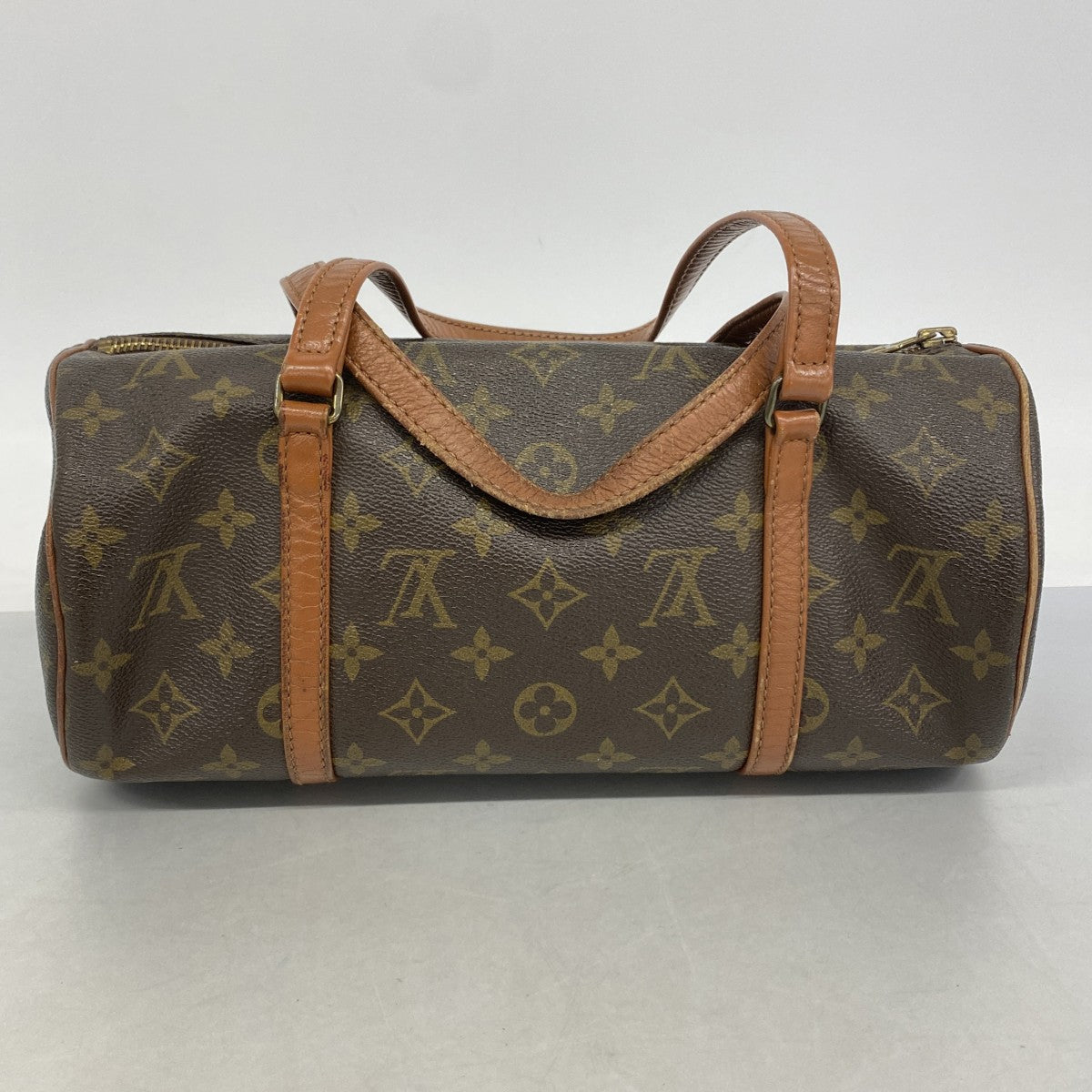 【6fa0883】ルイヴィトン ハンドバッグ モノグラム パピヨン30 M51385 ブラウン【中古】レディース