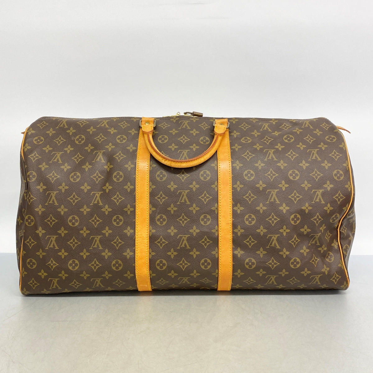 【6fa0946】ルイヴィトン ボストンバッグ モノグラム キーポル60 M41422 ブラウン【中古】メンズ レディース ユニセックス