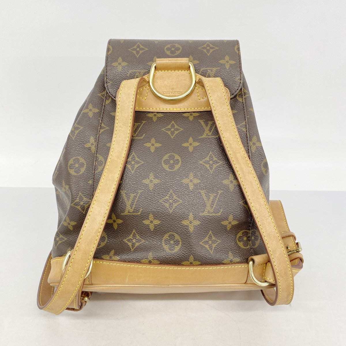 【6fa1066】ルイヴィトン リュック・デイパック モノグラム モンスリMM M51136 ブラウン【中古】レディース