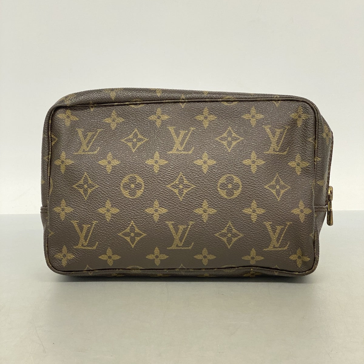 【6fa1437】ルイヴィトン ポーチ トゥルーストワレット23 M47524 ブラウン【中古】レディース