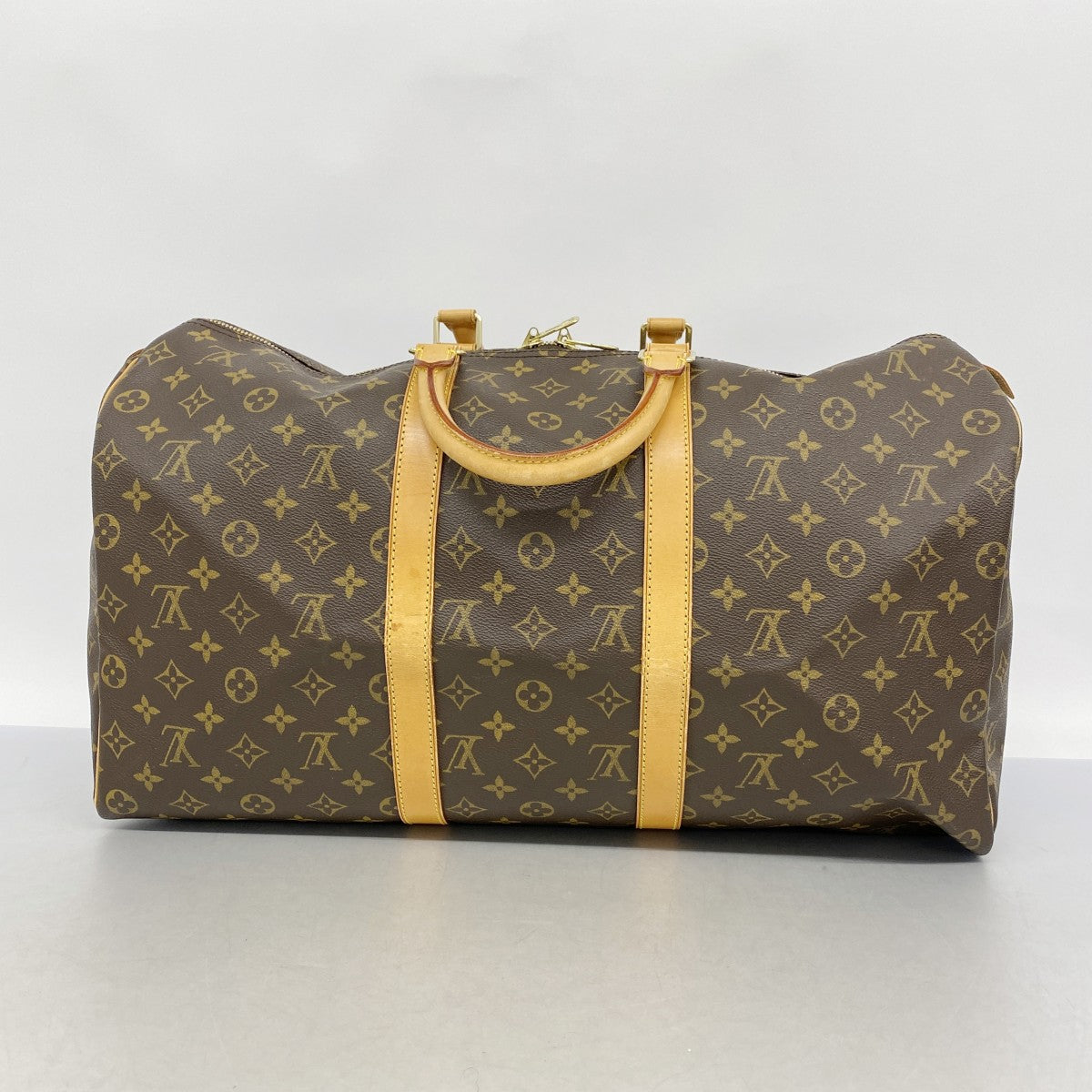 【6fa1440】ルイヴィトン ボストンバッグ モノグラム キーポル50 M41426 ブラウン【中古】メンズ レディース ユニセックス
