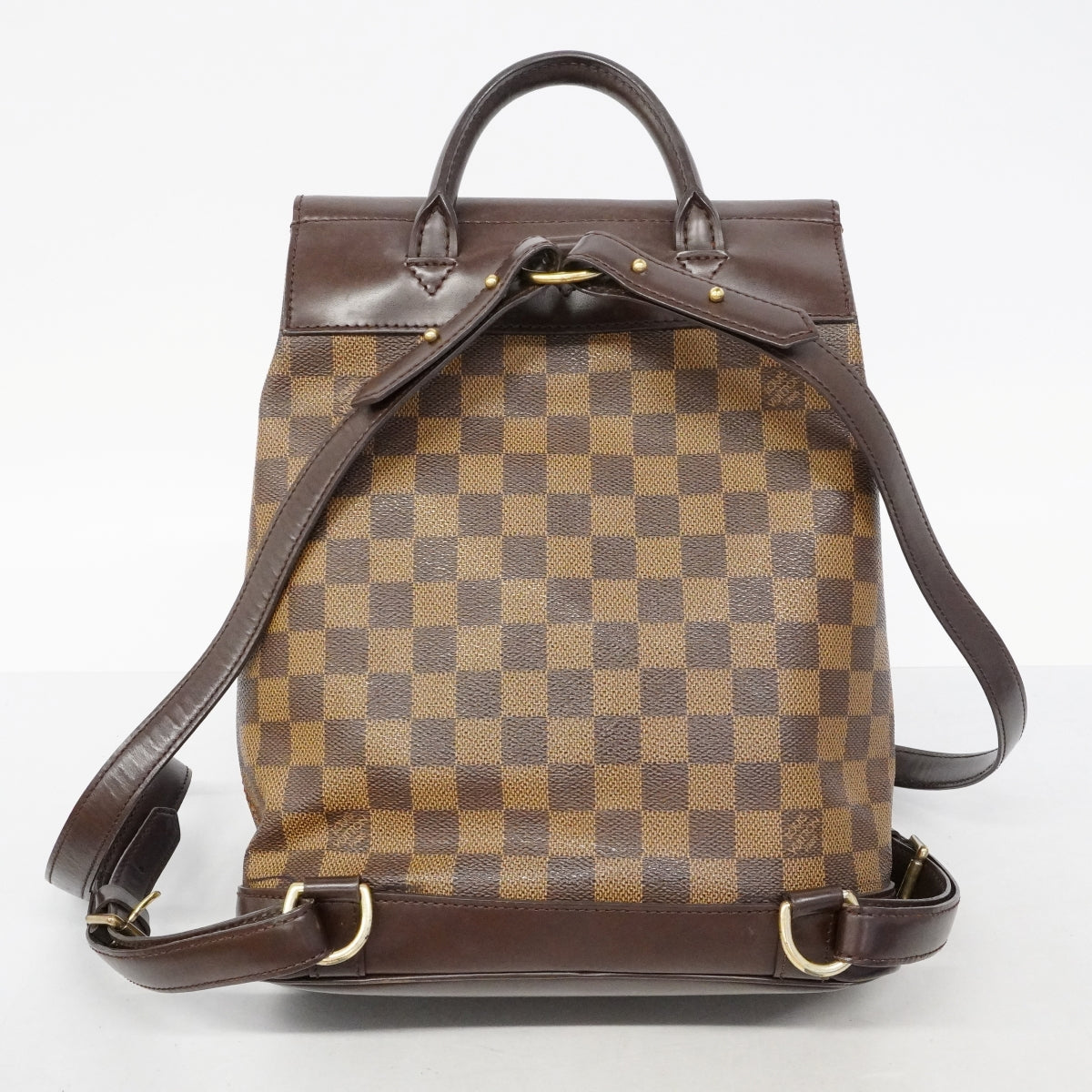 【6fa1732】ルイヴィトン リュック・デイパック ダミエ ソーホー N51132 エベヌ【中古】レディース