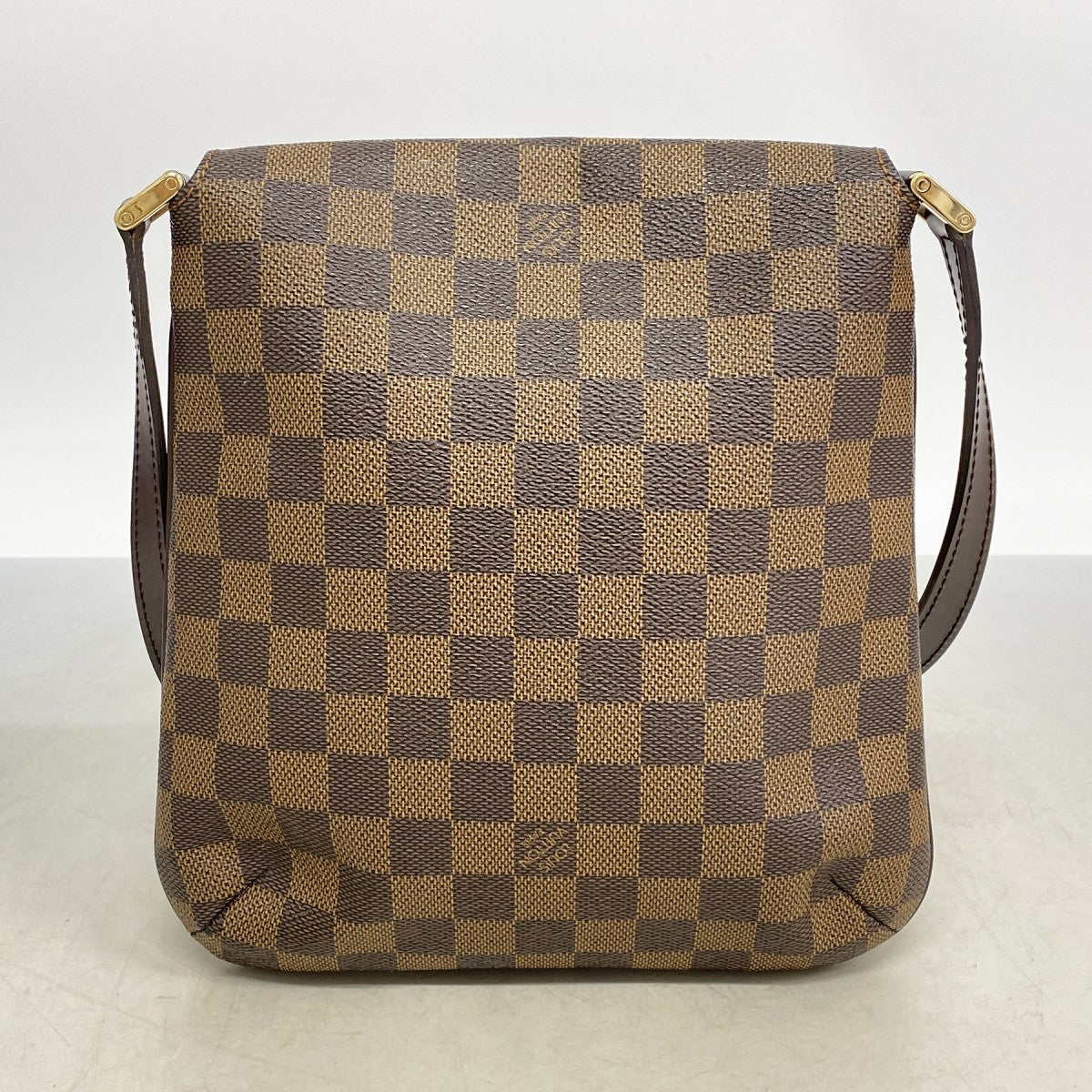 【6fa1814-k】ルイヴィトン ショルダーバッグ ダミエ ミュゼットサルサロングストラップ N51300 エベヌ【中古】レディース