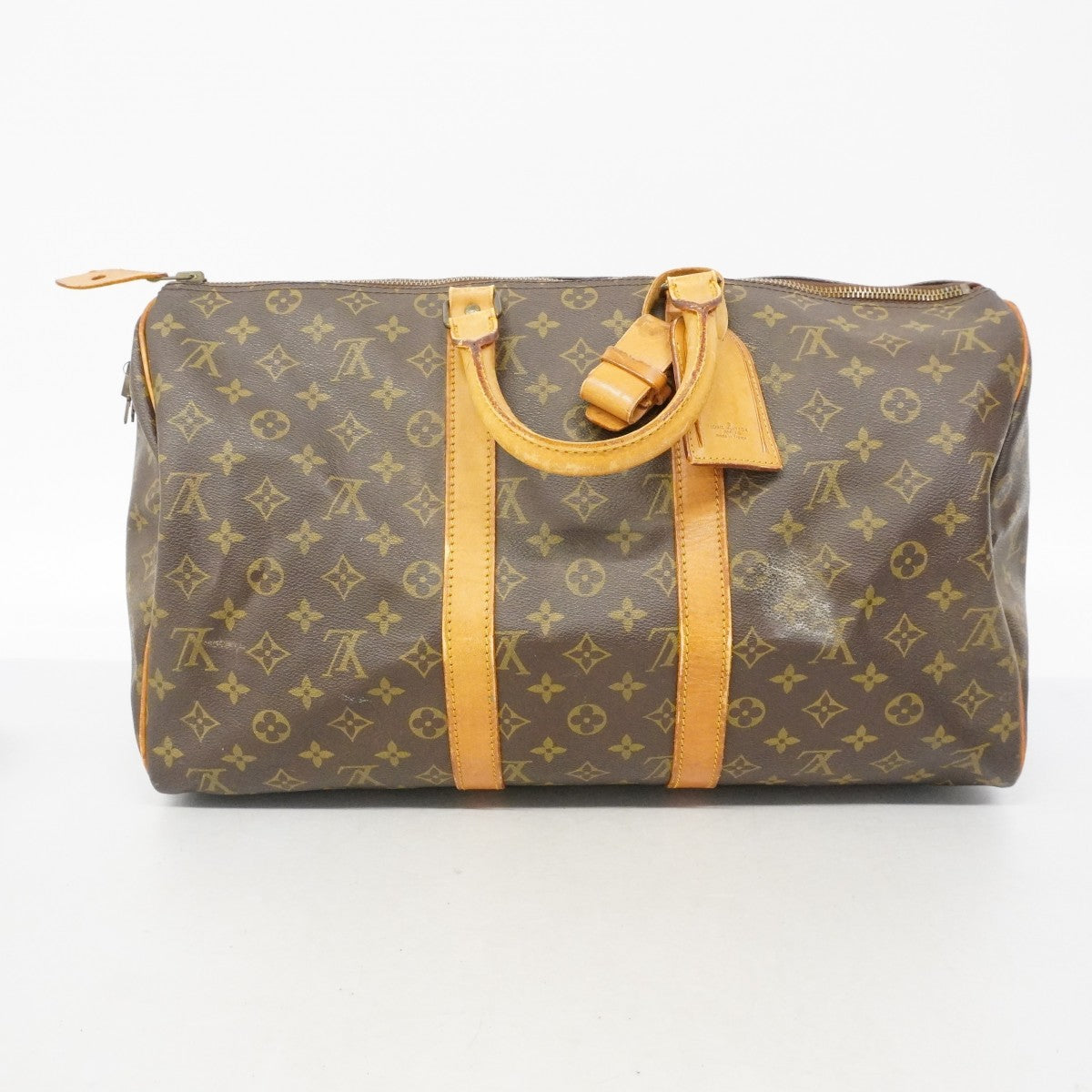 【6fa1844】ルイヴィトン ボストンバッグ モノグラム キーポル45 M41428 ブラウン【中古】メンズ レディース ユニセックス