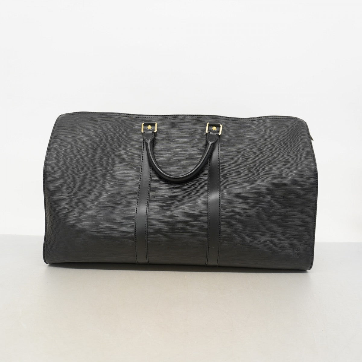 【6fa1887】ルイヴィトン ボストンバッグ エピ キーポル50 M42962 ノワール【中古】メンズ レディース ユニセックス