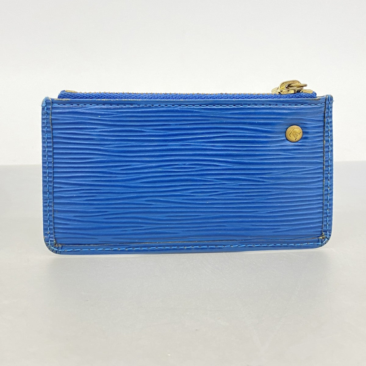 【6fb1956】ルイヴィトン コインケース エピ ポシェットクレ M63805 トレドブルー【中古】メンズ レディース ユニセックス