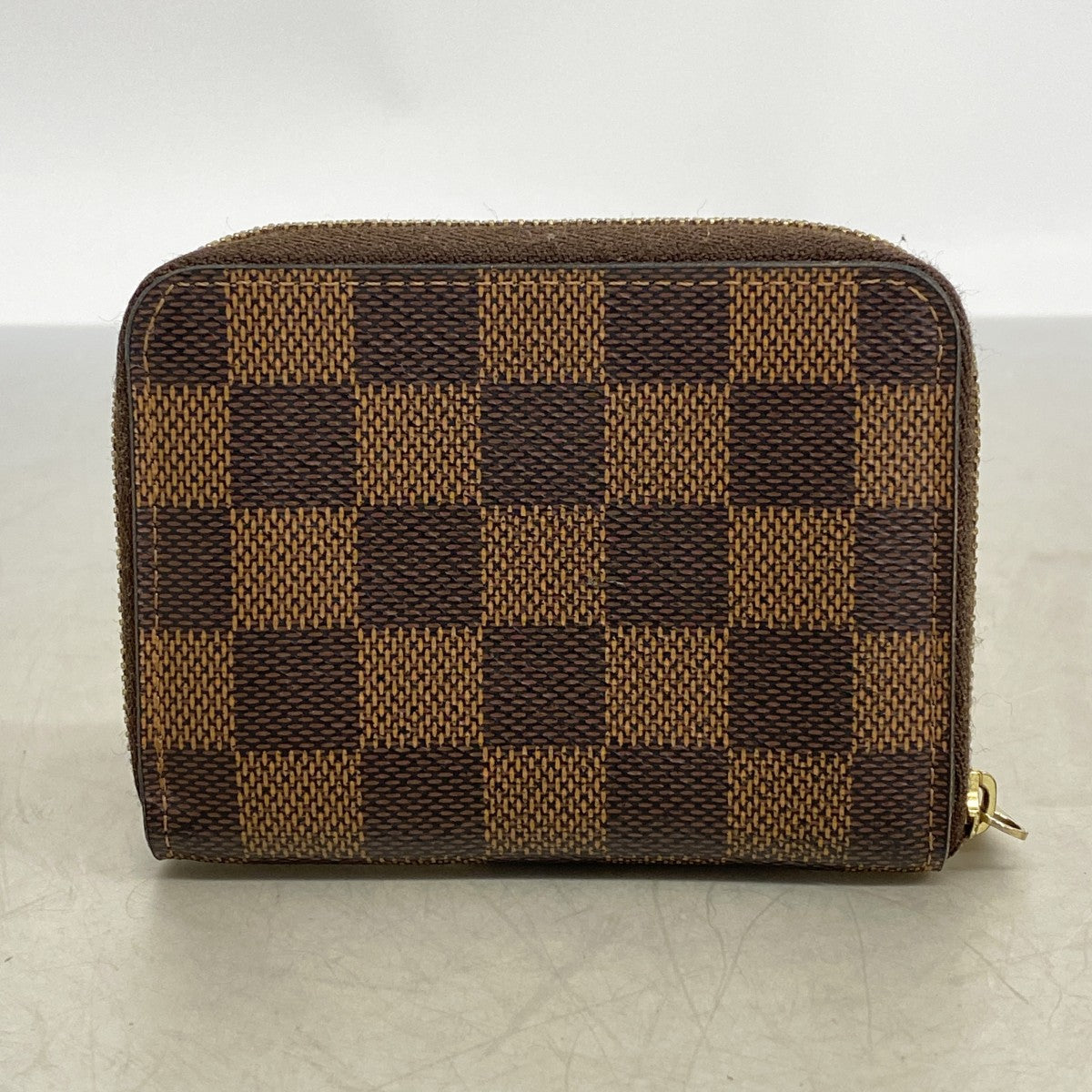 【6fb2218】ルイヴィトン コインケース ダミエ ジッピーコインパース N63070 エべヌ【中古】メンズ レディース ユニセックス