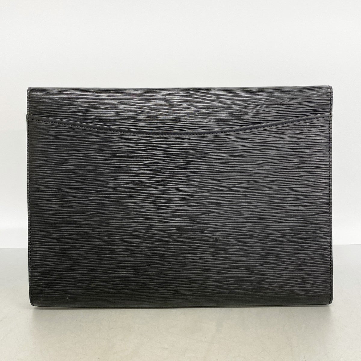 【6fb2455】ルイヴィトン クラッチバッグ エピ ポシェットアンヴェロップアンベロップ M52582 ノワール【中古】レディース