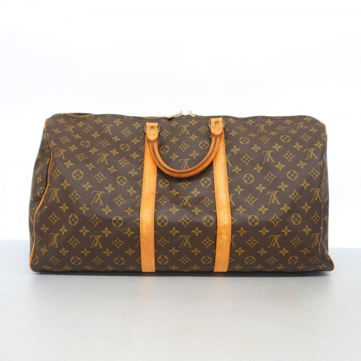 【6fb2934】ルイヴィトン ボストンバッグ モノグラム キーポル55 M41424 ブラウン【中古】メンズ レディース ユニセックス