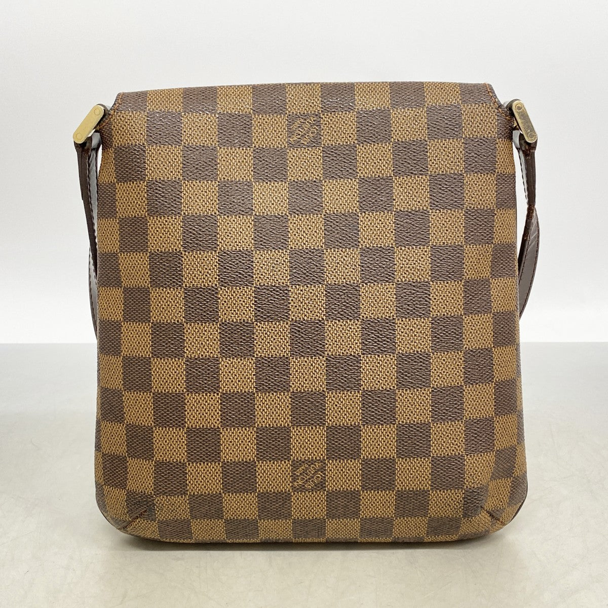 【6fb3117-k】ルイヴィトン ショルダーバッグ ダミエ ミュゼットサルサショートストラップ N51260 エベヌ【中古】レディース