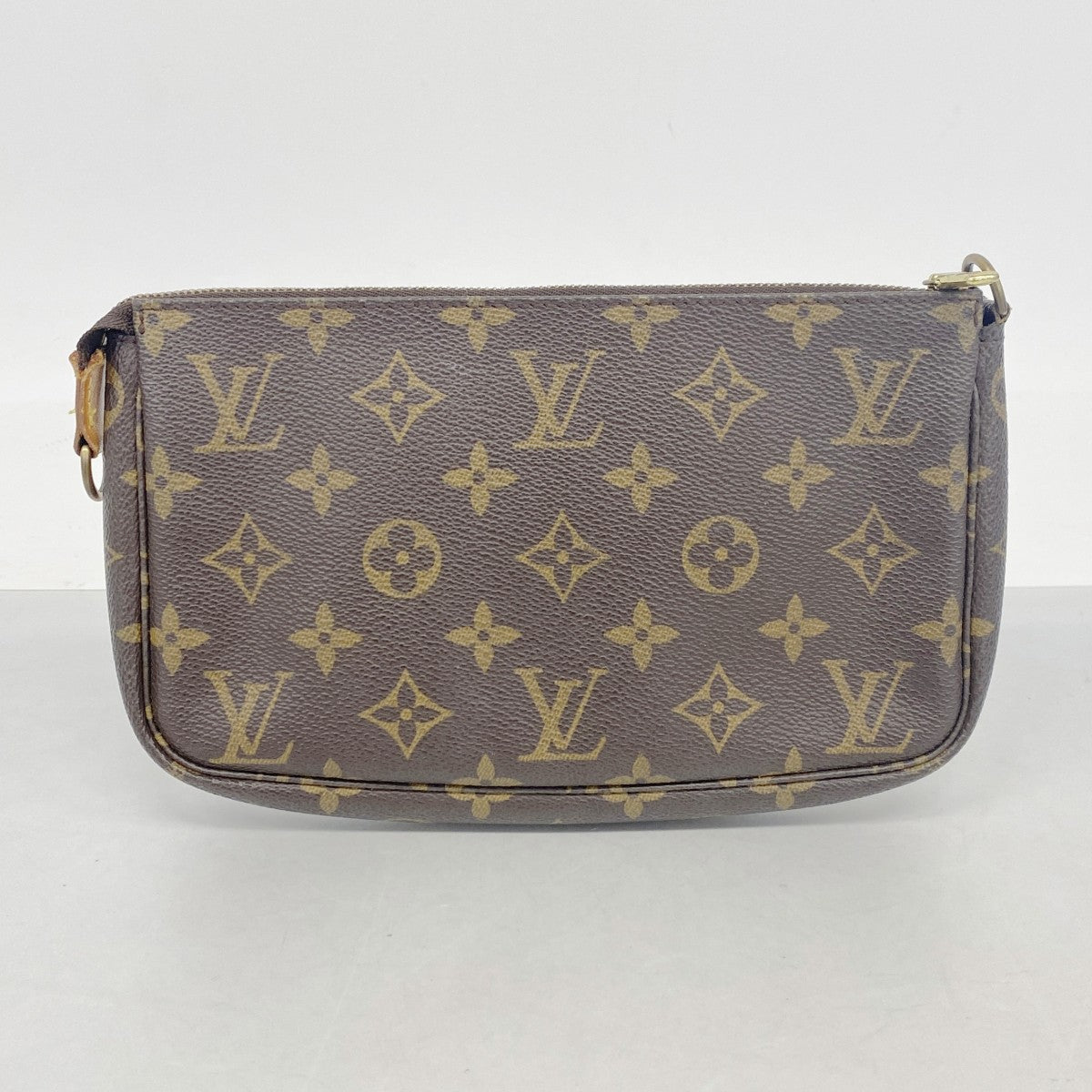 【6fc3482】ルイヴィトン ポーチ モノグラム ポシェットアクセソワール M51980 ブラウン【中古】レディース