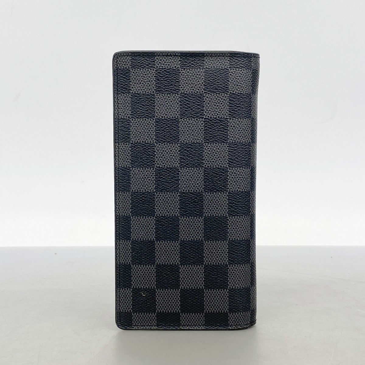 【6fc4132】ルイヴィトン 長財布 ダミエ・グラフィット ポルトフォイユブラザ N62665 ブラック【中古】メンズ