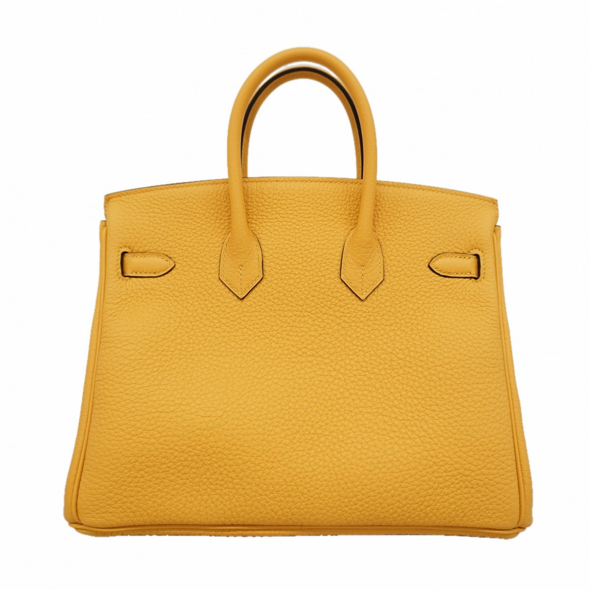 【6fc4162-g】エルメス ハンドバッグ バーキン25 トゴ パイユ シルバー金具 K刻印【中古】レディース