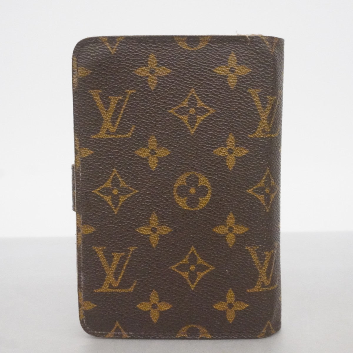 【6fd5066-k】ルイヴィトン 財布 モノグラム ポルトパピエジップ M61207 ブラウン【中古】メンズ レディース ユニセックス